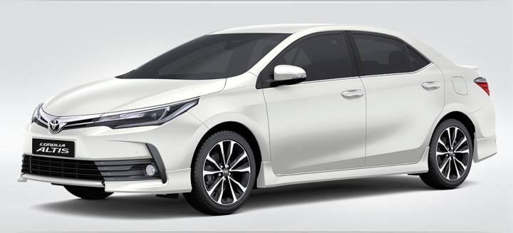 Toyota Altis 2014 medium sedan car for rent - JTP Car Rental Services